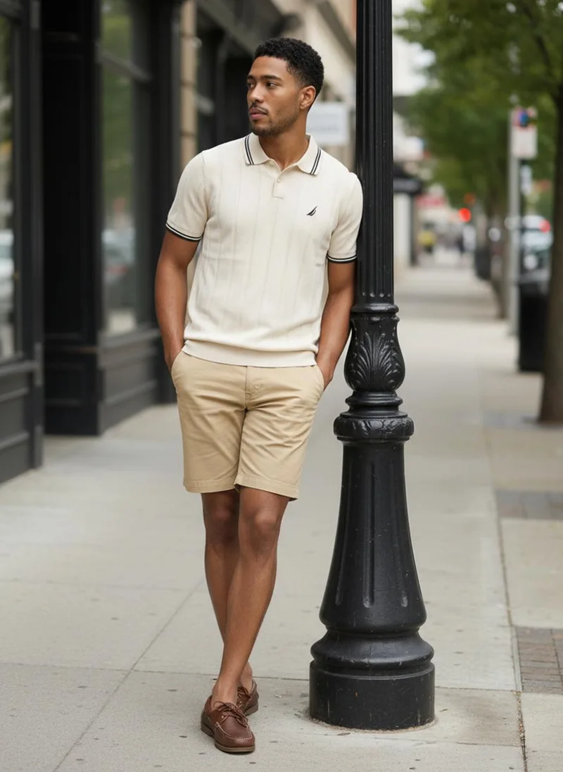 NAUTICA  Men's Short Sleeve Polo for Men | Best Price UAE