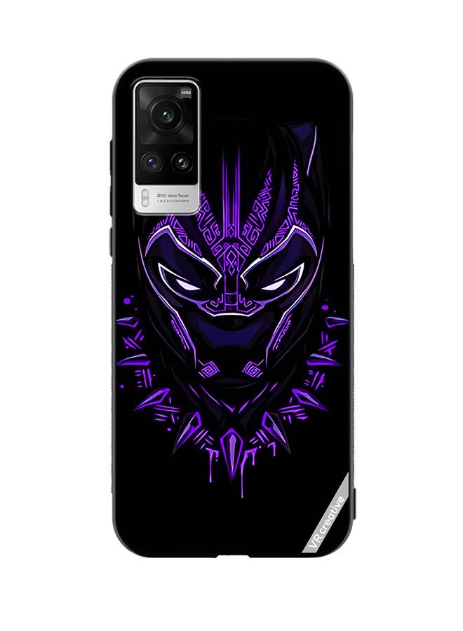 VR CREATIVE Protective Case Cover For Vivo X60 Pro Black Panther Design Multicolour - Image 1