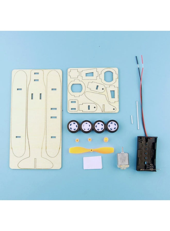 لتقوم بها بنفسك طائرة شراعية كهربائية أطقم منمذجة مع محرك الخشب قبل قطع والإلكترونيات بناء الطائرات الآلية الخاصة بك للمتعة الأيدي على الجذعية استكشاف الهندسة الإبداعية - Image 2