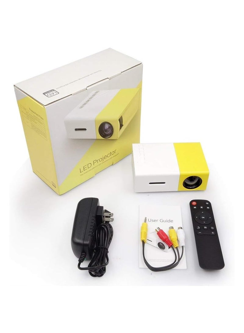 Mini Video Projectors, 1080P Portable LED Projector, Indoor/Outdoor Movie Projectors, Supports Laptop, PC, Smartphones, HDMI Input, Pocket Projector for Parties, Camping, Home  - Image 3