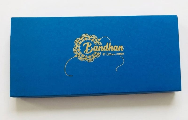 BANDHAN 925 SILVER RAKHI KHUSHBOO JEWELES - Image 2