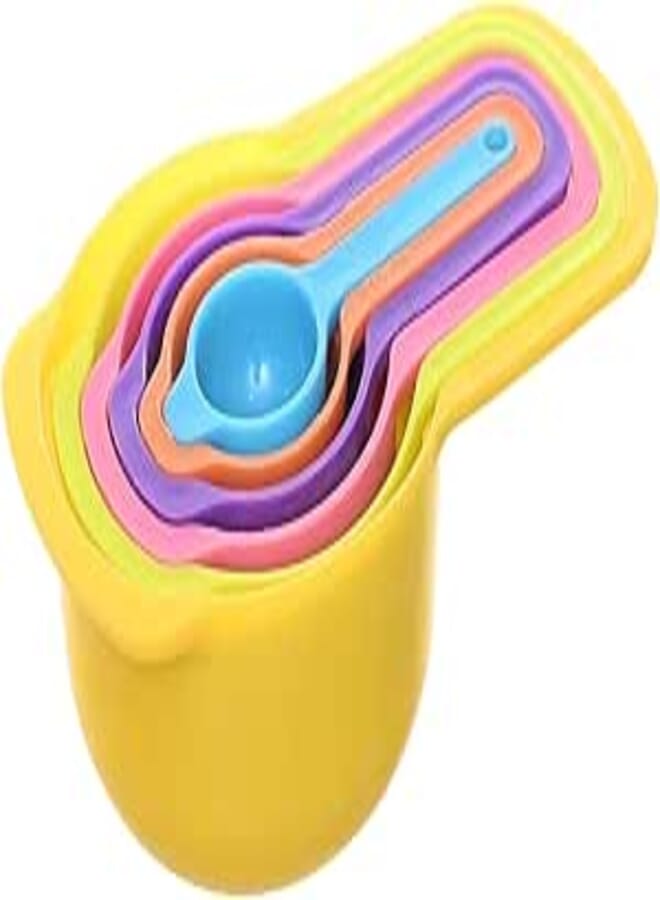Fresh Measuring Spoon Set 6 Pieces - Multi Color