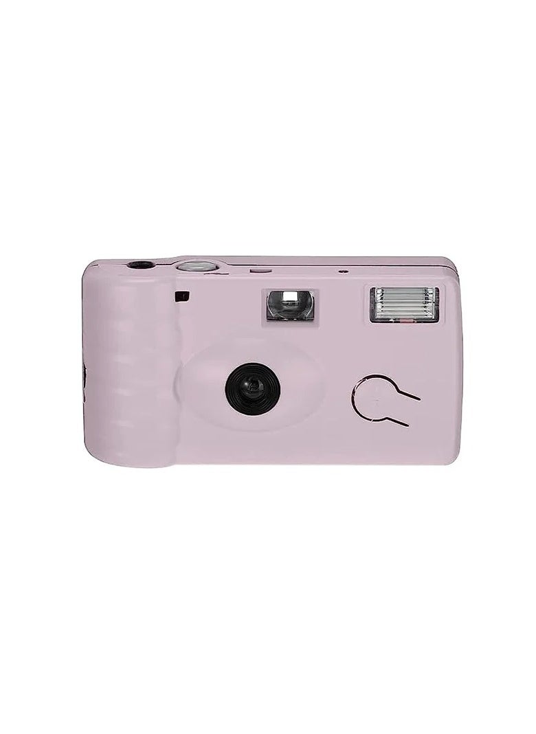 Generic Disposable Camera Wedding 35mm Single Use Film Camera with Flash One Time Use Camera for Travel Camp Party Gifts(Purple)  - Image 1