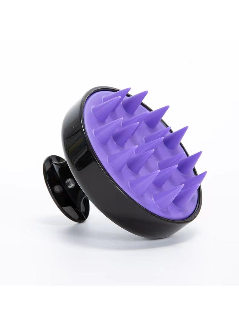 Heeta Hair Scalp Massager Shampoo Brush Black - Image 1