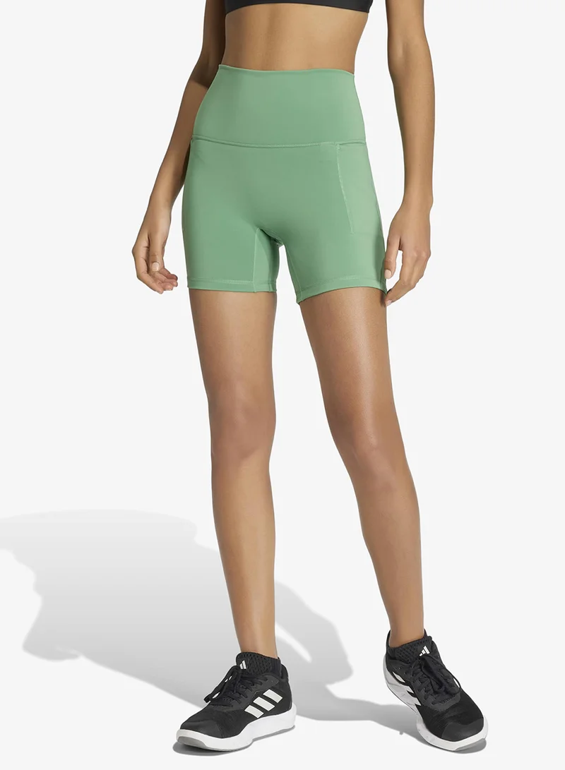 اديداس 3-Stripes Studio All Me Booty Leggings