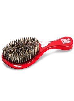 TORINO PRO WAVE BRUSHES BY BRUSH KING Ing Extra Hard Curve Wave Brush With Reinforced Boar & Nylon Bristles Great For Wolfing Curved 360 Waves Brush  - Image 4