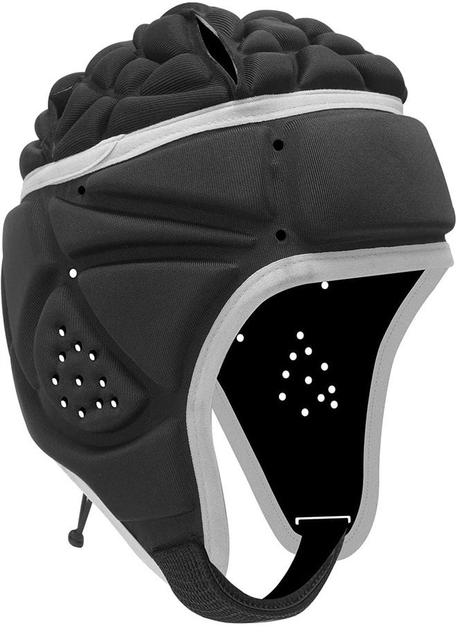 Arabest Rugby Collision Helmet Goalkeeper Protective Soft Hat  Goalkeeper Roller Skating Helmet  - Image 1