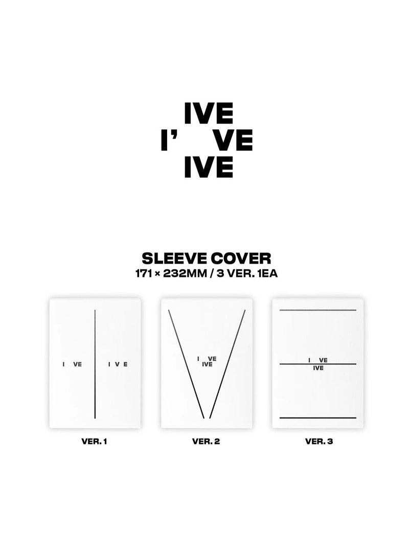Starship Entertainment - Kpop Band IVE 1st Full Album I've Version 3 CD with Photobook Photocards and More - Image 1