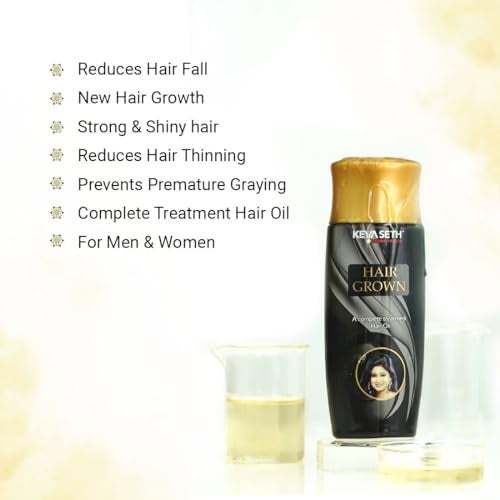 KEYA SETH AROMATHERAPY, DEVICE OF DROP KEYA SETH AROMATHERAPY Hair Grown Oil with Bhringraj for Hair Growth, Thicker, Darker & Shiny Hair with Methi & Amla for Men & Women Hair Oil 100mL - Image 3
