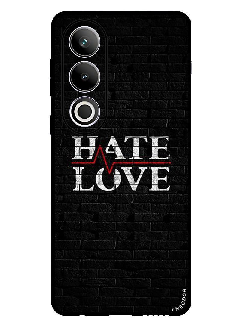 Theodor Protective Case Anti Scratch Shock Proof Bumper Cover For OnePlus Ace 3V Hate Love - Image 1