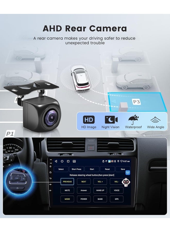 Vierex Fit Toyota Sienna Car Stereo Sienna Android Screen 2011-2014 With Apple Carplay Android Auto Wireless WiFi DSP FM&AM BT AHD Camera Included Fast Interface (8+128GB 8CORE Carplay) - Image 4