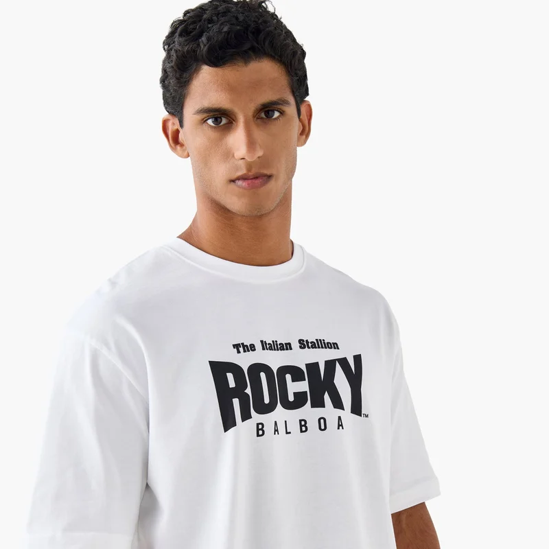 SP Characters Printed Crew Neck T-shirt