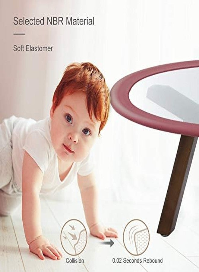 HYDERON® Baby Safety Strip Furniture Edge Guard - Baby Proofing Foam Cushion Corner Cover, 2 Meter Tape for Tables and Furniture Bumpers (Color: Brown) - Image 5