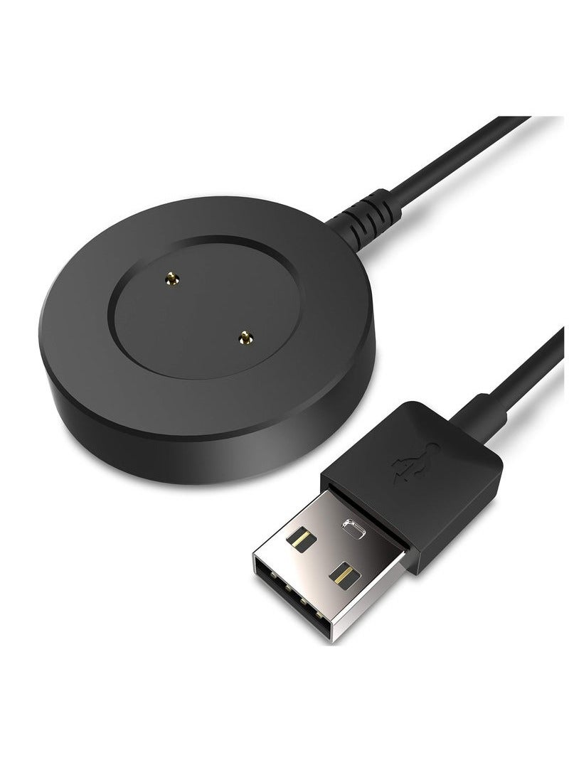 JAJEEK USB Charger Cable Dock for Huawei Watch GT2 – Magnetic Charging Cradle | Fast Charging USB Cable for Smartwatch | Lightweight Portable Charging Dock | Durable Cable with Stable Connection | Replacement Charger for Huawei GT2 Smart Watch – Black - Image 2