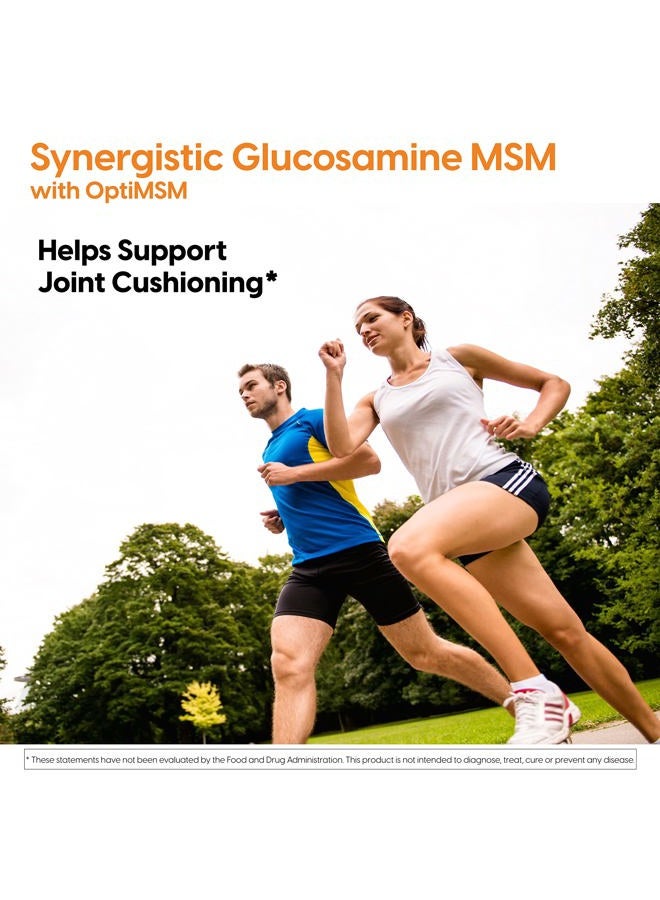 Doctor's BEST Doctors Best Synergistic Glucosamine MSM Formula, Joint Support, Non-GMO, Gluten Free, Soy Free 180 Capsules  - Image 3