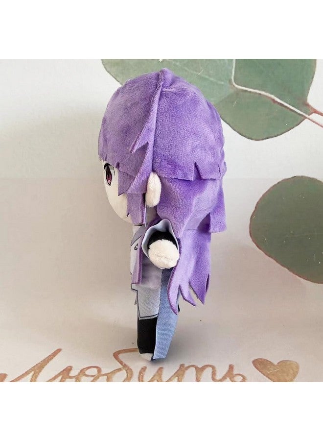 JCvCX 10'' Purple and Gray Hair Boy Plush Figure Toy Stuffed Doll Animal Plushies Pillow Figurine Plushie(N) - Image 4