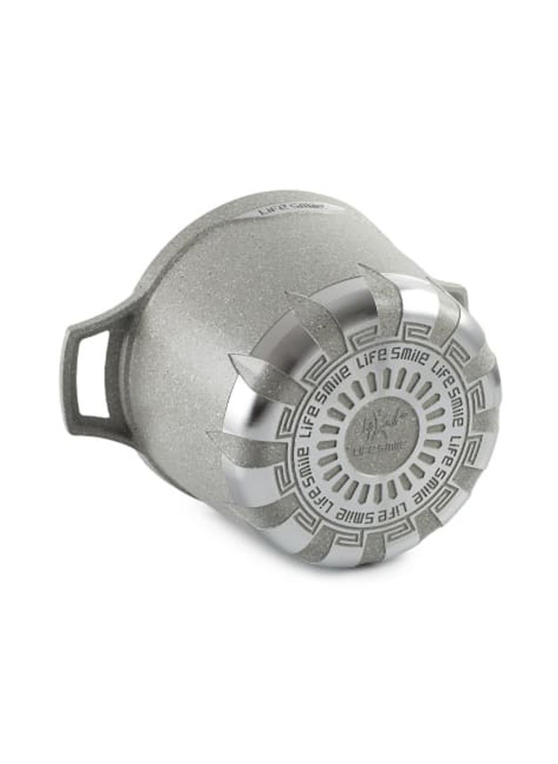 Life Smile Non Stick Granite Coated Stock Pot | The Perfect Pot for All Your Cooking Needs  - Image 3