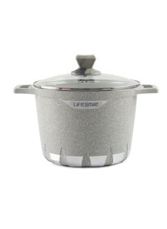 Life Smile Non Stick Granite Coated Stock Pot | The Perfect Pot for All Your Cooking Needs  - Image 1