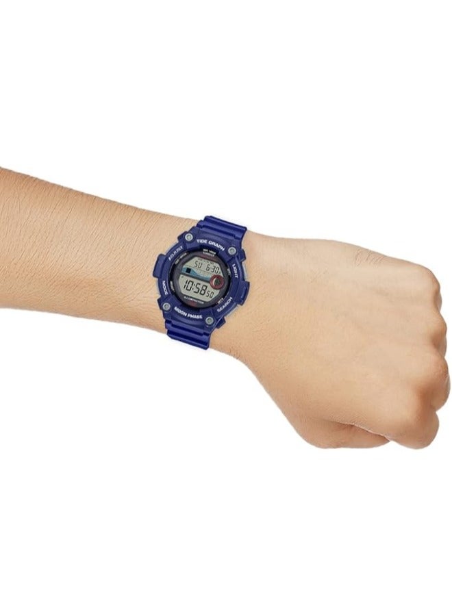 CASIO ساعة يد رقمية من الراتينج WS-1300H-2AVDF - Image 5