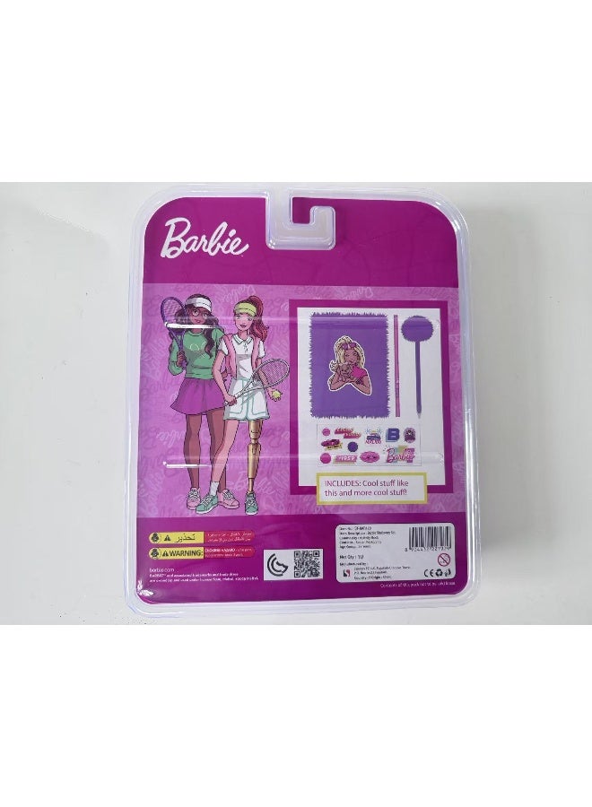 Barbie مجموعة هدايا دفتر باربي المحشو - Image 2