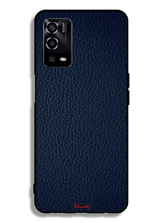 Tolwak Oppo A55 4G Protective Case Cover Leather Pattern - Image 2