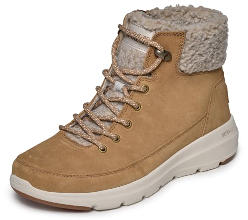 Skechers Women's Glacial ULTRA-16677 Fashion Boot, Chestnut, 7.5 - Image 4