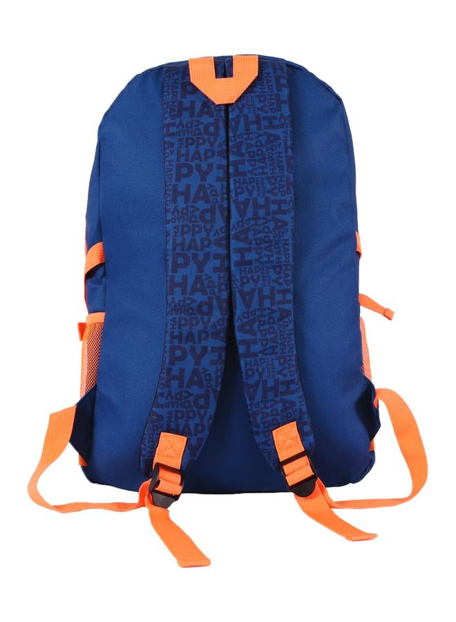 Biggdesign Navy Blue Moods Up Laptop Backpack with USB Charging Port - Image 2