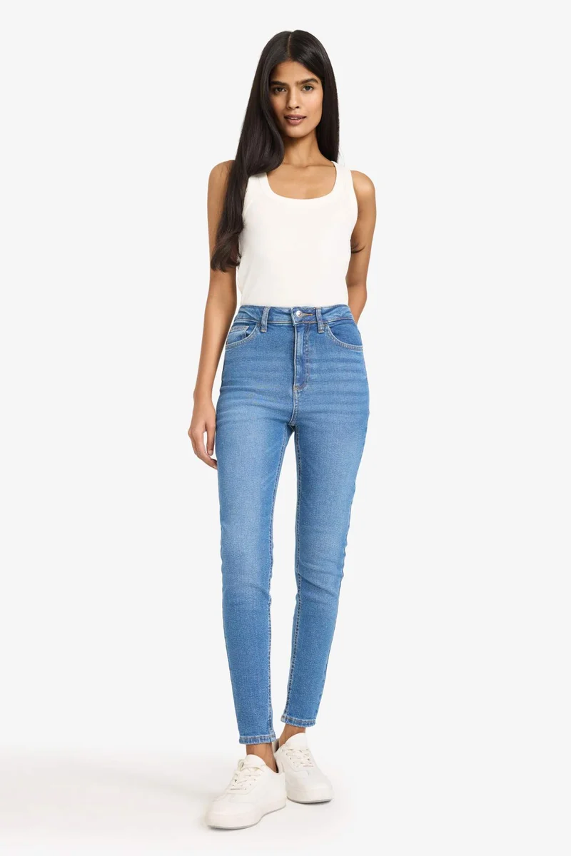 DeFacto Skinny Fit High Waist Ankle Length Jeans