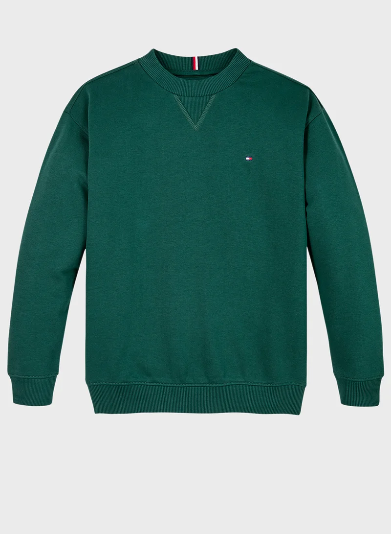 TOMMY HILFIGER Youth Logo Sweatshirt