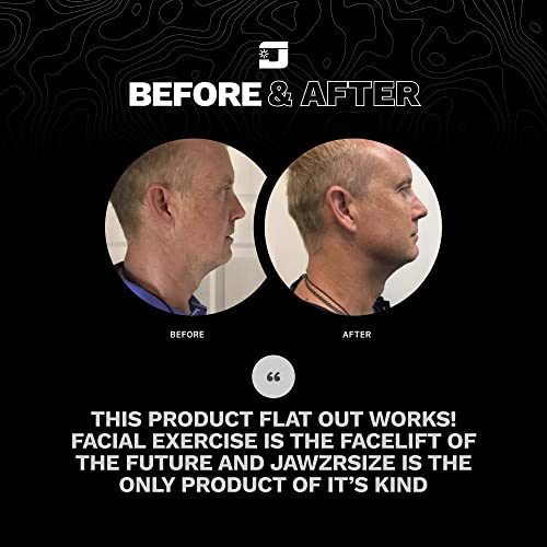 Jawzrsize Jaw Exerciser for Men - Pop N Go Beginner Bundle Blue and Intermediate Neon Jaw Trainer, Jaw Clenching Relief, Double Chin Reducer, Jawline Shaper and Neck Exerciser - Image 3