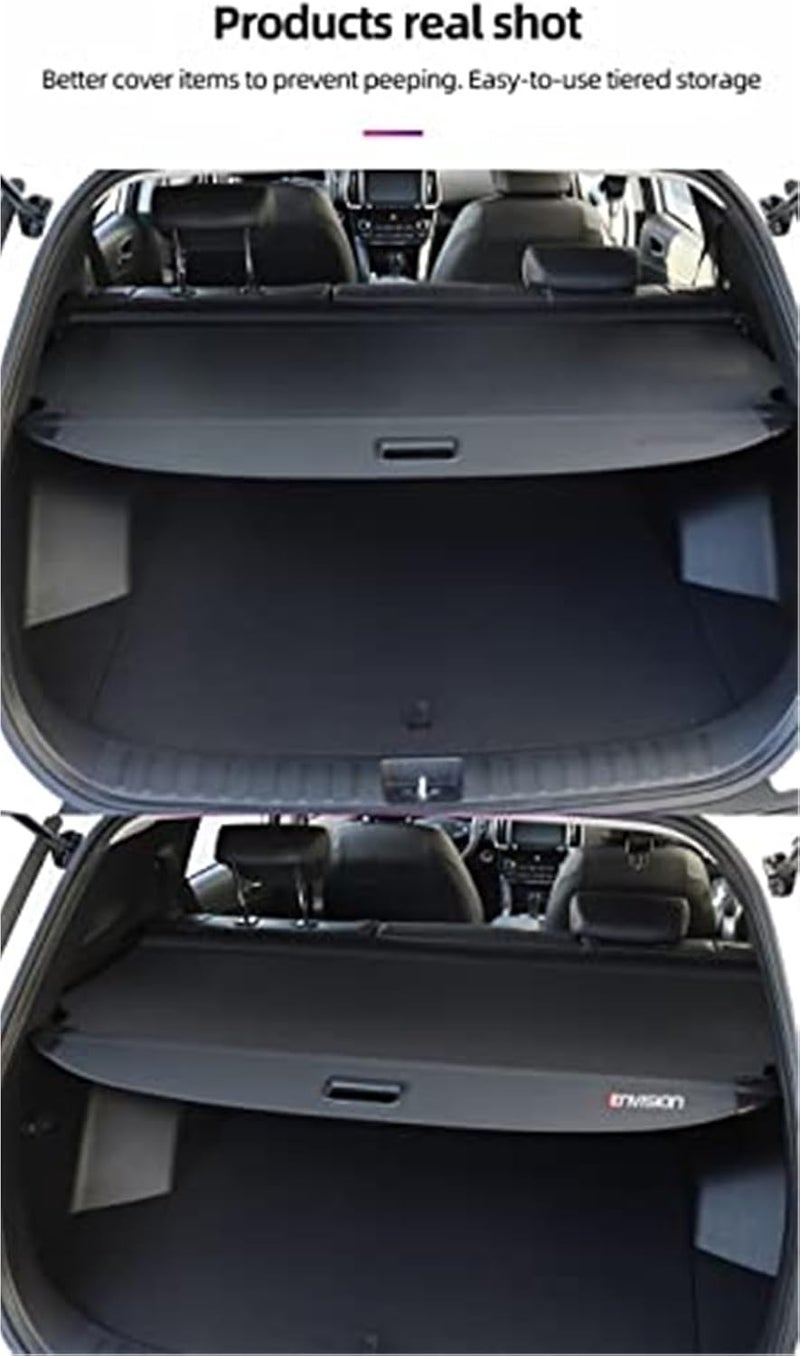 QASULER Retractable Trunk Cargo Cover for Buick Envision 2014-2020 - Image 3