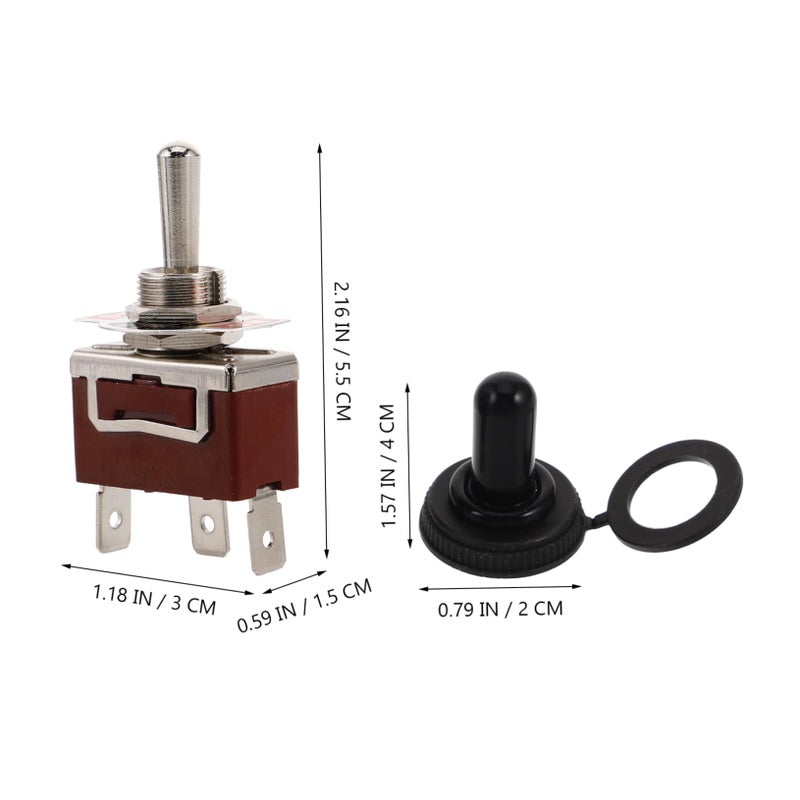 4 Pin Heavy Duty Toggle Switches Off Automotive Easy Installation For DIY Projects - Image 3