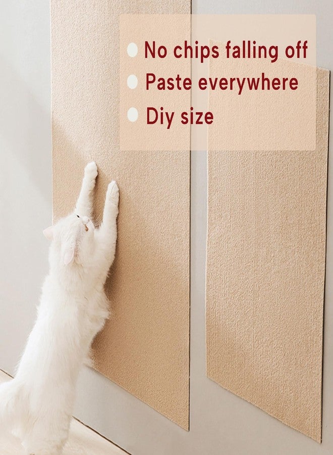 كيد واقي أثاث الأريكة من KEYIDE مقاس 79 × 16 بوصة، وسادة حائط لخدش القطط من Cat Claws لعمود الخدش DlY وحصيرة تسلق شجرة القطط (رمادي) - Image 4