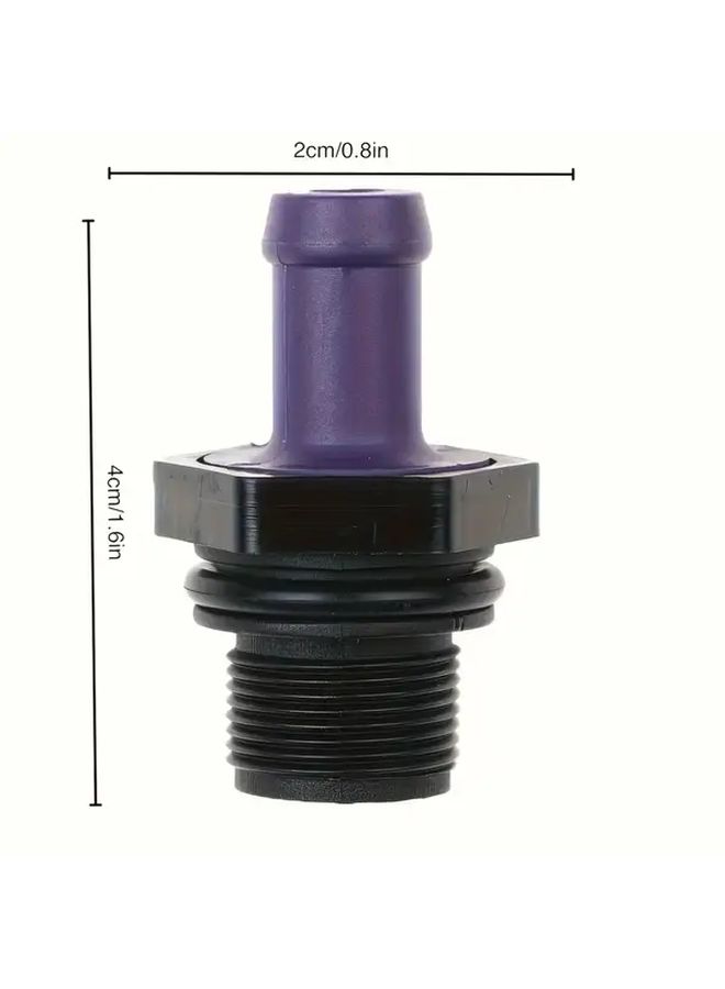 1pc PCV Valve Replacement With Adjustable Spring And Leak Proof Seal - Image 2