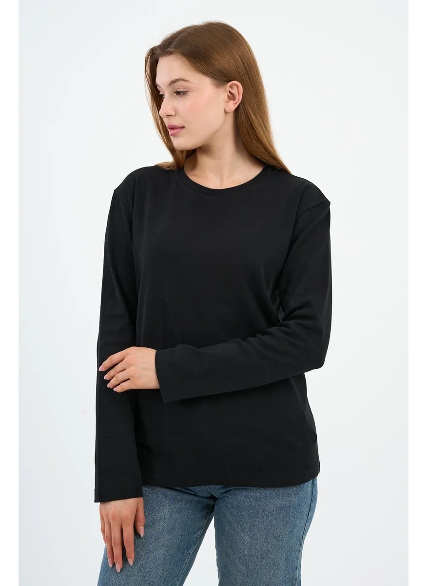Alexander Gardi Crew Neck Basic Lycra Sweatshirt (WK25512WN)