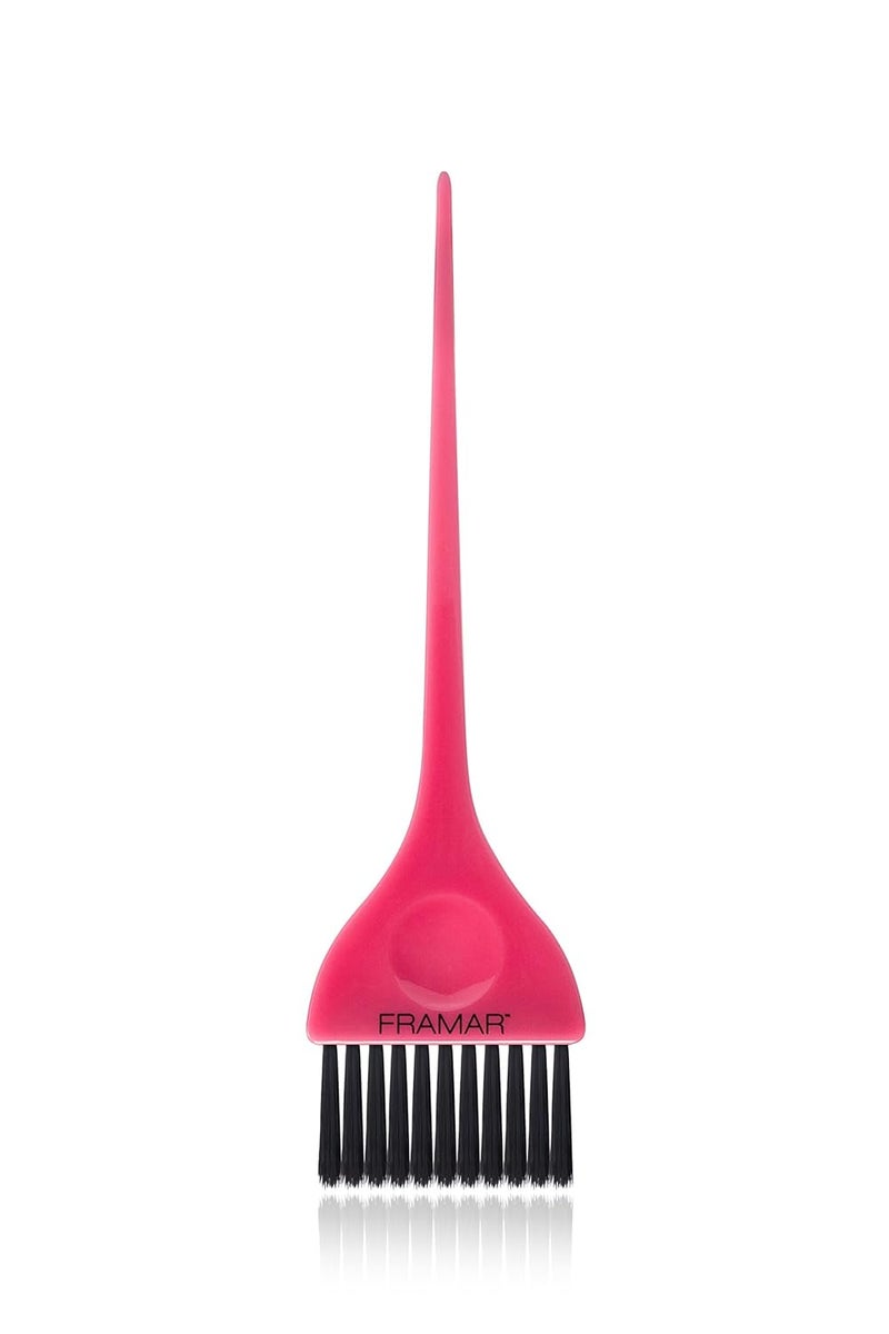 FRAMAR Pink Hair Color Brush  Hair Coloring Brush for Hair Dye Hair Dye Brush to Apply Hair Color Color Brushes for Hair Salon Brush for Dyeing Hair Colour Brush for Hair Coloring Dye Tools
