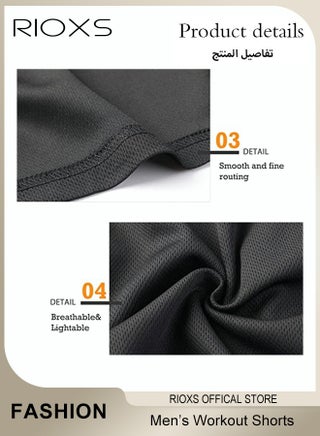 Men's Shorts, 5" Gym Workout Short, Quick Dry Active Running Shorts, Lightweight Athletic Shorts With Pockets, Drawstring Running Shorts For Men, Breathable Bodybuilding Training Short Pants - view 5