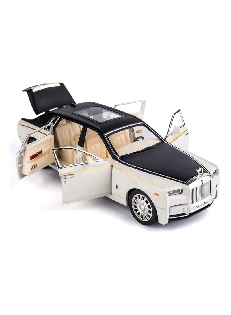 AMERTEER Rolls Royce Phantom Metal Toy Car Realistic Detailing Unique Design Durable - Image 1