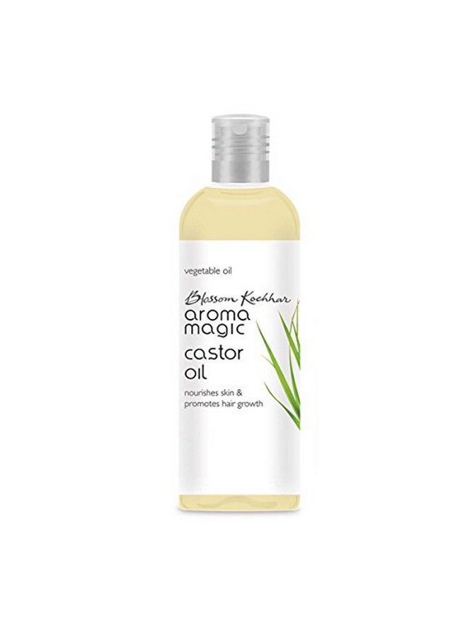 Aroma Magic زيت الخروع من أروما ماجيك | 100% نقي وطبيعي معصور على البارد | يغذي الشعر والرموش والحواجب | يرطب البشرة وفروة الرأس | خالي من الهكسان | 3.38 أونصة سائلة (100 مل) - Image 2