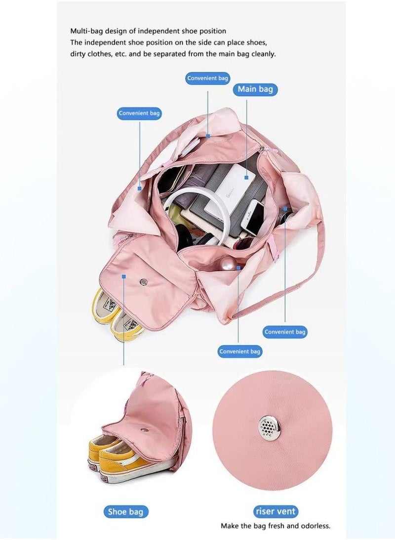 alo Alo yoga fitness sports bag young travel storage large capacity shoulder bag foldable multifunctional. - Image 4