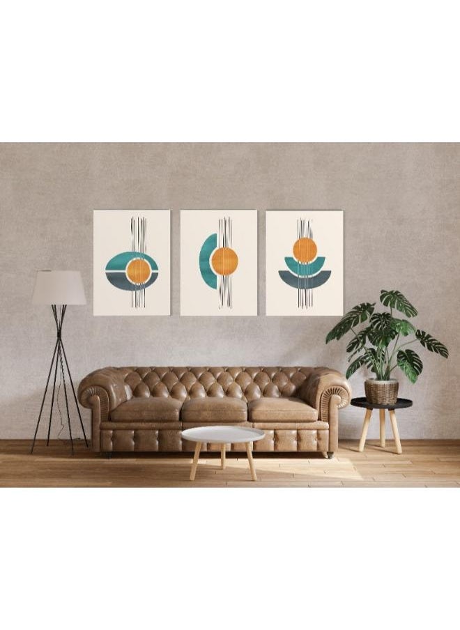 Home Gallery - Canvas Wall Art, Abstract Framed Portrait of creative minimalist compositions - Image 1