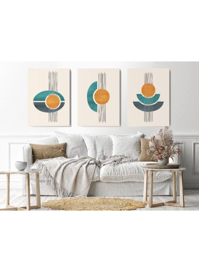 Home Gallery - Canvas Wall Art, Abstract Framed Portrait of creative minimalist compositions - Image 1