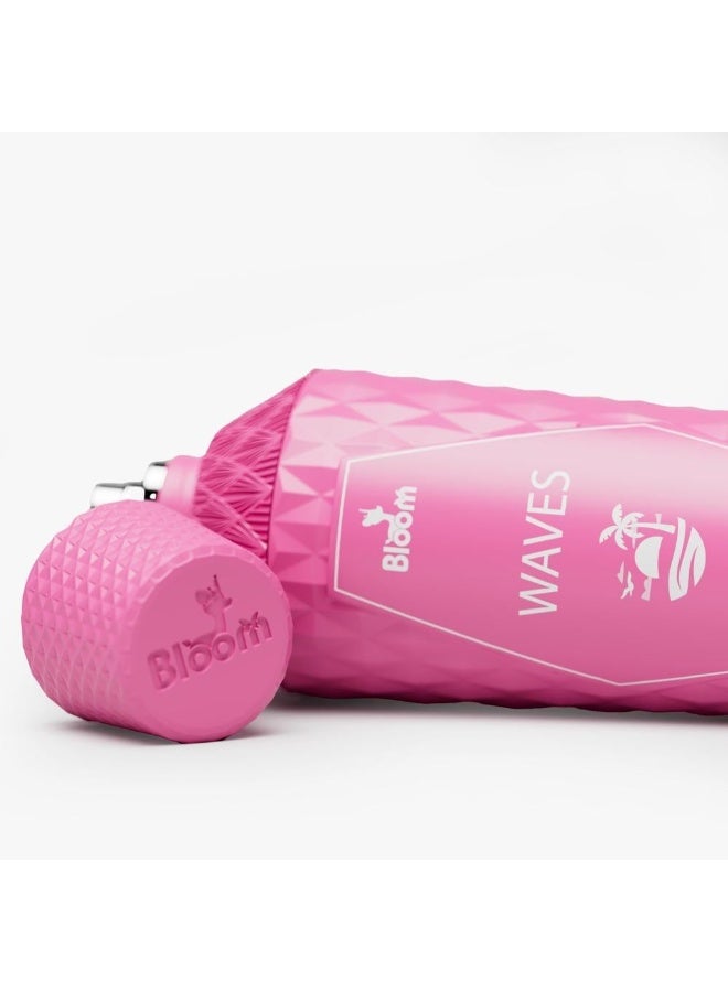 BLOOM Island Perfume 200ml from Bloom Waves perfume from the summer collection is a refreshing scent that weaves between the softness of powder and the warmth of sandalwood and patchouli, to leave a calm and elegant effect that lasts. - Image 2