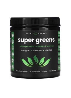 Super Greens With Superfoods Probiotics And Enzymes Natural Berry 9.1 oz 258 g - pzsku/Z1BF574CBE96C79E61AE8Z/45/_/1740866489/f9bd4c7c-02f4-4b36-a924-896c6c7a490b