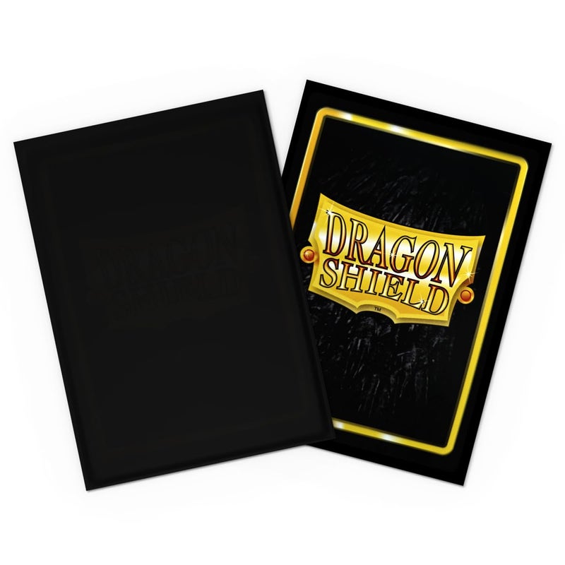 Dragon Shield | Standard Size Card Classic Sleeves | 100 CT - Smooth & Tough Premium TCG Sleeves - Compatible with Pokemon, Flesh & Blood, One Piece & Magic The Gathering | Black - Image 3