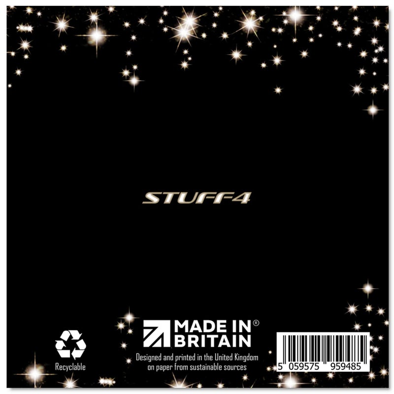 Stuff4 بطاقة عيد ميلاد 61 للنساء والرجال - أنيقة وأنيقة - بطاقات عيد ميلاد سعيد لامرأة تبلغ من العمر 61 عامًا، الجدة، المربية، الجد، الأم، الأب، 5.7 × 5.7 بوصة، واحد وستون هدية لبطاقات التهنئة في عيد الميلاد الأول والستين - Image 2