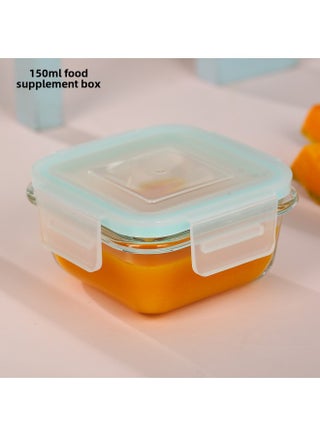 Glass Lunch Box Bento Box Fresh-keeping Bowl Sealed Box Lunch Box Fresh-keeping Box Can Enter Microwave Glass Bowl Fruit Box-Specifications:Mini 150ml-Color:Transparent Color - pzsku/Z1BF5B0ED7B944D9430CBZ/45/1746227568/8229a724-6a1e-4f0b-b28a-70aad62d999f