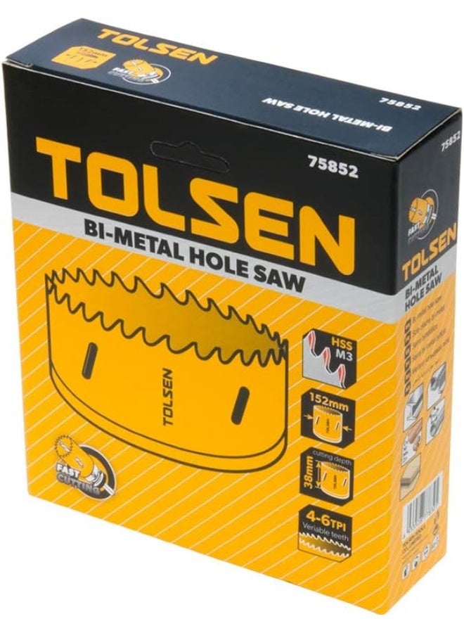 Tolsen 4-Piece Lock Installation Hole Saw Set - Image 5