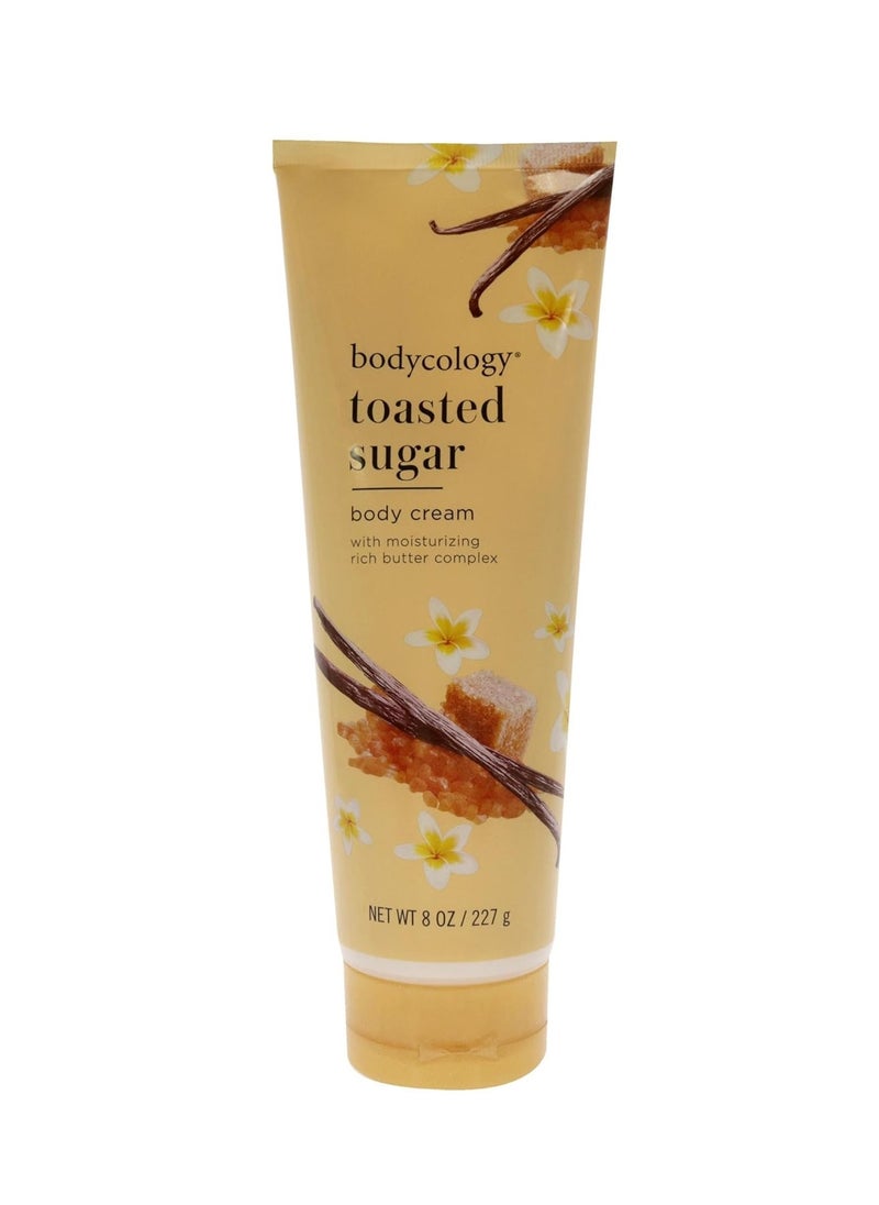 Bodycology Bodycology Moisturizing Body Cream for Women, Toasted Sugar, 8.0 Ounce, Packaging May Vary 