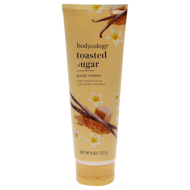 Bodycology Moisturizing Body Cream for Women, Toasted Sugar, 8.0 Ounce, Packaging May Vary - Image 1